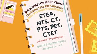 teaching teachhing aptitude ctet maths etea preparation #ctet #nts #teaching test preparation