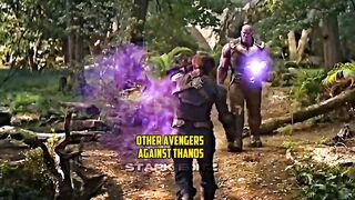 other Avengers vs Thor Against Thanos