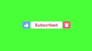 New Subscribe and Like Button with Bell Sound