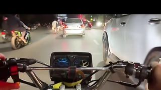 Honda 125 vs heavybike