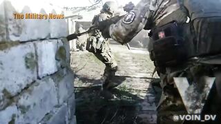 Кадры боя в Украине