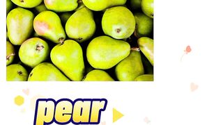 Fruits name in English