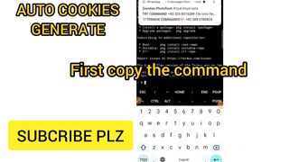 How to create unlimited non expire cookies for Termux|Termux Auto Generate Cookies