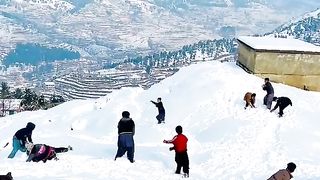 After snowfall