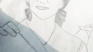 BTS jungkook and stars of world sketch