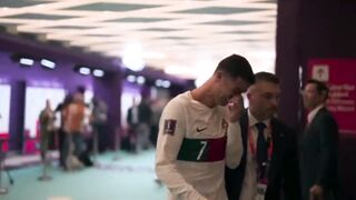 Chirstinio ranaldo crying