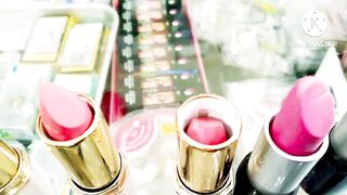 Pink & brown golden lipsticks#All brands explain with price