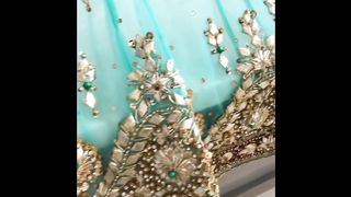 Hand embroidery gota work