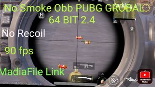 Pubg Mobile no smoke Obb | 64 bit no smoke Obb+90 Fps less Recoil#sindhi