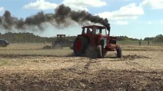 Tractor competition in field