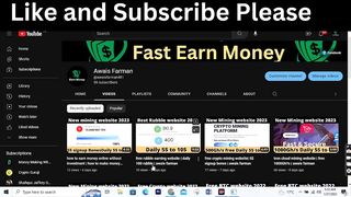 free tron mining website | how to make money online | awais farman