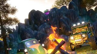 Berave The Monster Truck, Hellowen The song Of Kids,Speeds car Cartoon video By Ansii