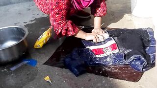 Washing clothes