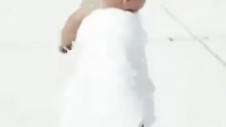 Cute Baby Performing Hajj