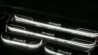 Toyota Mark X LED Door Sill Plates
