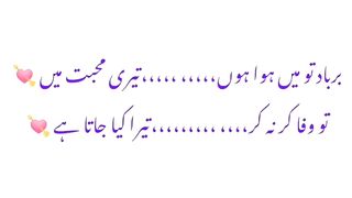 تو وفا کر نہ کر تیرا کیا جاتا ہے????????❤️‍????