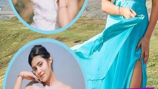 Anjali Arora Instagram Fame girl in white gown