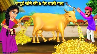 The Golden Cow - Moral Stories in Hindi - Funny Comedy Stories