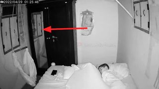 There is a Real Ghost Record on the CCTV camera