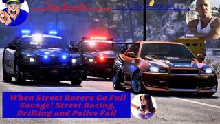 When Street Racers Go Full Savage! Street Racing, Drifting and Police Fail & Win Compilation