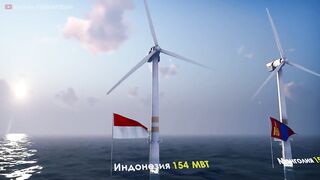 Страны по Производству Энергии Ветра в год