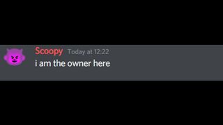 When you own discord...