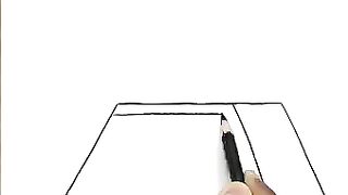 3d rat of paper