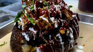 Brisket Loaded Baked Potatoes