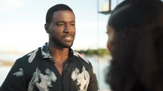 Our Kind of People 1x03 / Kiss Scene — Angela and Tyrique (Yaya DaCosta and Lance Gross)