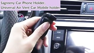 Sagreeny Car Phone Holder. Universal Air Vent Car Mobile holder.  Magnetic Mobile Holder for Car Accessories