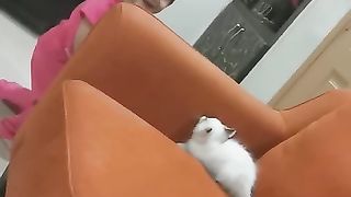 My niece and Casper