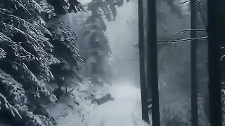 Pipeline Track Ayubia after Snowfall