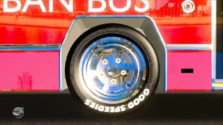 Wheels On The Transport + Road Vehicles Nursery Rhyme for Youngsters by Speedies