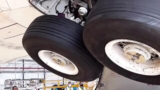 Plane Wheel Work Checking