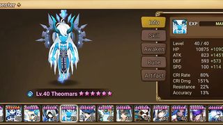 Summoners war game play video shorts Rune