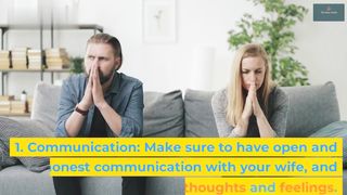 How to build a good relationship with your wife