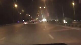 Long ride at midnight