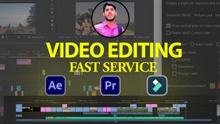 video editor for youtube video and freelancer