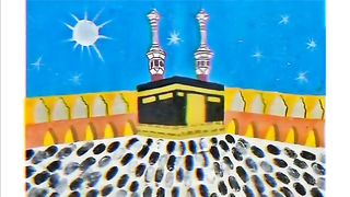 Oil Painting of Kaaba ????