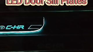 TOYOTA CH-R LED DOOR SILL PLATES