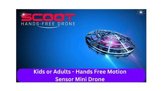 Hand Operated Drone for Kids or Adults - Hands Free Motion Sensor Mini Drone,