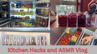 Kitchen Hacks and ASMR Vlog