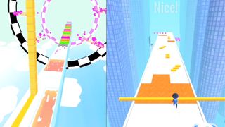 Cube Surfer ???? Roof Rails Gameplay Max level Walkthrough Pro