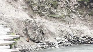 Beautiful view of Swat river