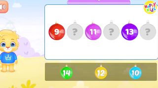 Best Learning Colors with numbers and pictures matching, cartoon video game,