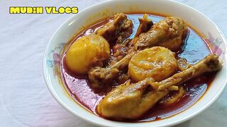 ঝাল চিকেন রান্না । Spicy Chicken Gravy