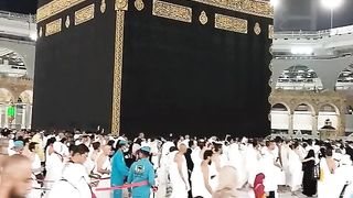 MASHAALLAH ❤️❤️❤️beautiful view of masjid.ul.haram....kaaba shareef❤️