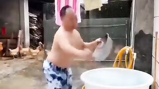 Winter Bath Fear