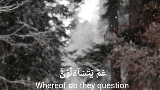 SURAH AN NABA