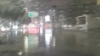 Raining